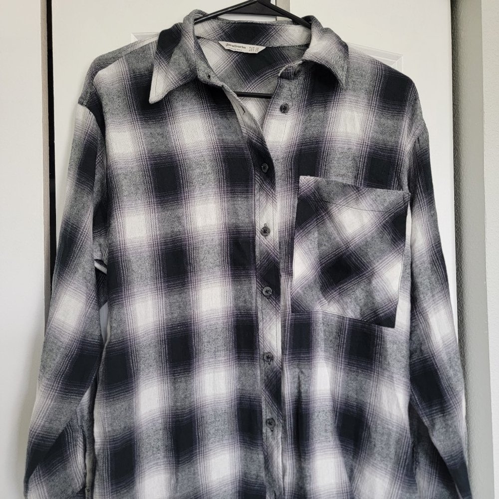 Black & White Flannel